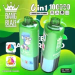 BANG BLAZE 100000 Puffs 14 Smaków Niską Zawartość Nikotyny - Oryginalne Ładowalne Jednorazowe Vape - imagine 7