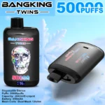 Bang King Twins 50000 Puffs Disposable Vape – Podwójna Moc i Smak w Jednym Urządzeniu | VapoMistrz - imagine 4
