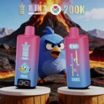 Bang King 200K Puffs Vape – 8 Smaków w 1, Dual Mesh Coil, LED Display - imagine 10