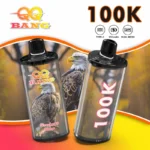 QQ Bang 100K Puffs - Vape de unică folosință cu plasă dublă și USB-C