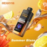 Merry Mi Mecha Pro 35000 Puffs – jednorazowy e-papieros ze Smart Display - imagine 2